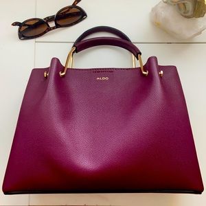 Burgundy Handbag